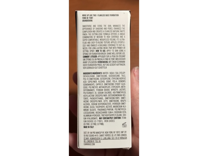 Il Makiage Woke Up Like This I Flawless Base Foundation, 10, 1 fl oz/30 mL