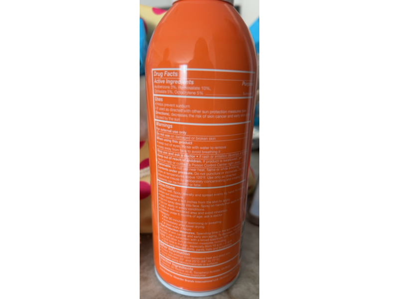 NO-AD Sport Sunscreen Spray, SPF 50, 9 oz/255 g