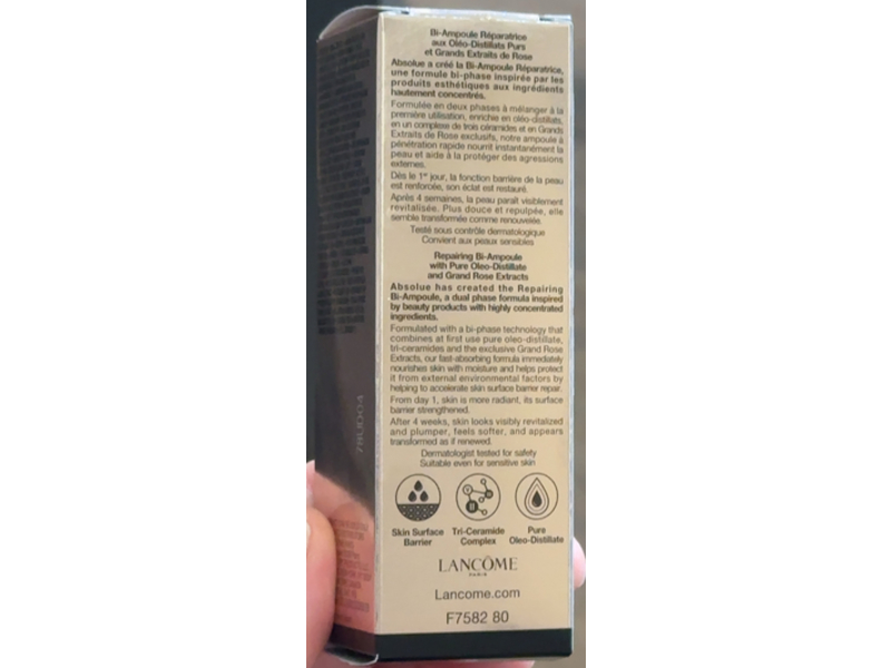 Lancome Absolue Ultimate Repair Bi-ampoule, 0.4 fl oz/12 mL