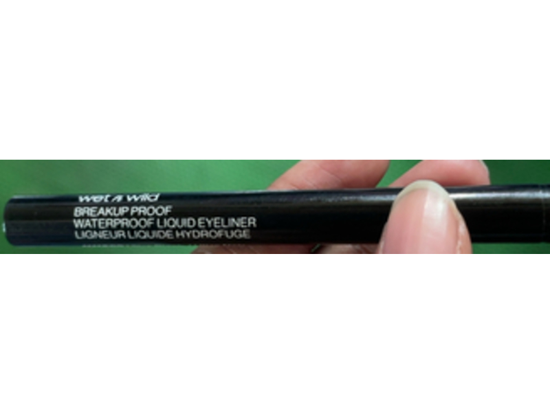 Wet N Wild Waterproof Liquid Eyeliner, Ultra Black