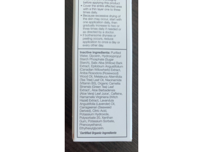 Derma-E Acne Blemish Control Treatment Serum, Salicylic Acid, Tea Tree Oil & Aloe Vera, 2 fl oz/60 mL