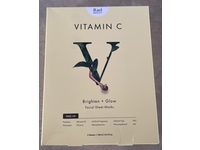 Rael Beauty Facial Sheet Masks, Vitamin C, 4.2 fl oz/125 mL, 5 Count - thumbnail 3
