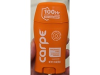 Carpe Underarm Antiperspirant Deodorant, Fragrance Free, 1.76 oz/50 g - thumbnail 2