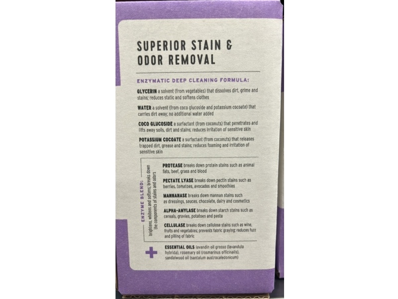 Root & Splendor Ultra Concentrated Liquid Laundry Detergent, Hush Blend, 67 Loads, 33.8 fl oz/1 L