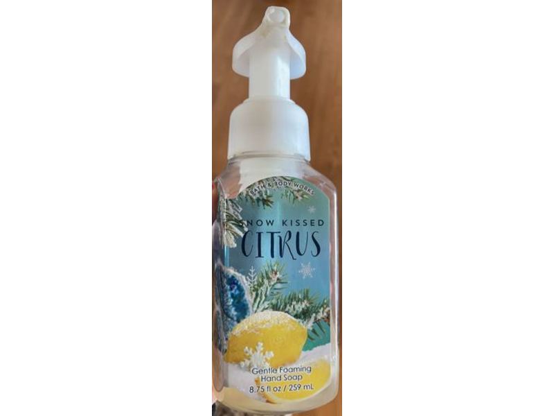Bath & Body Works Snow Kissed Citrus Gentle Foaming Hand Soap, 8.75 fl oz/259 mL
