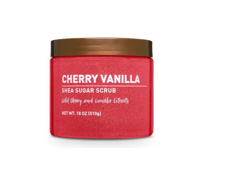 Equate Shea Sugar Scrub, Cherry Vanilla, 18 oz/510 g