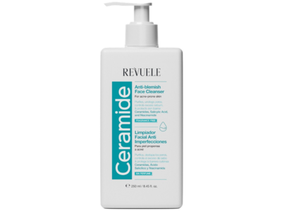 Revuele Ceramide Anti-Blemish Face Cleanser, 8.45 fl oz/250 mL