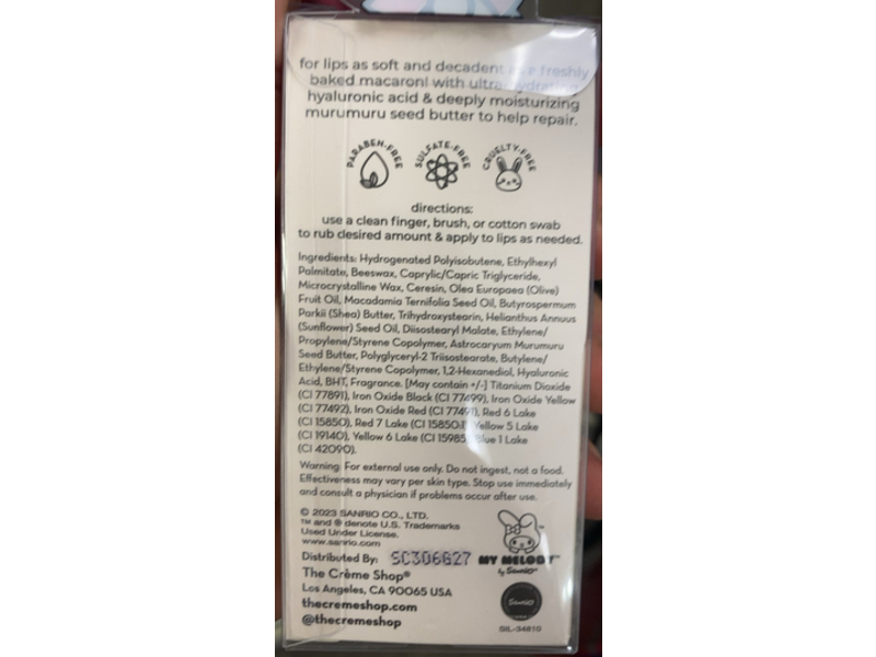 The Cream Shop Moisture Remedy Lip Balm, Strawberry Coconut, 0.26 oz/7.5 g