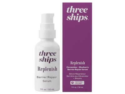 Three Ships Barrier Repair Serum, Replenish, 1 fl oz/30 mL