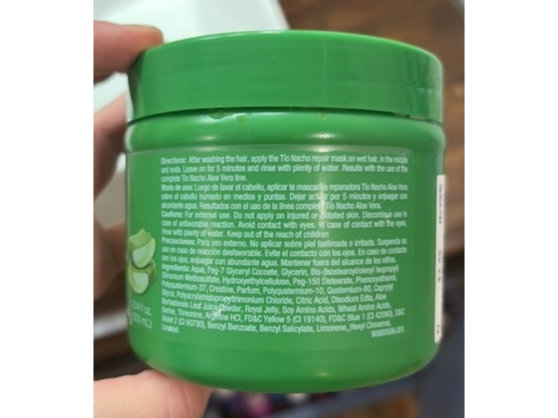 Tio Nacho Deep Repair Hair Mask, Aloe Vera, 10.14 fl oz/300 mL