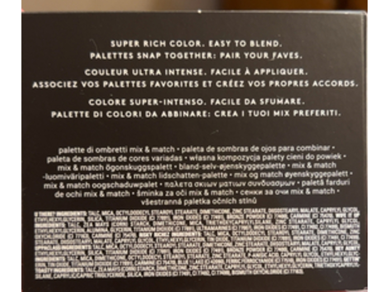 Fenty Beauty Snap Shadows Mix & Match Eyeshadow Palette ,2 Cool Neutrals, 0.035 oz/1 g