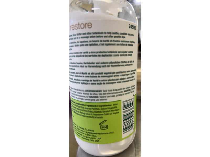 Clean + Easy Restore Shea Butter Lotion, 16 oz/473 mL