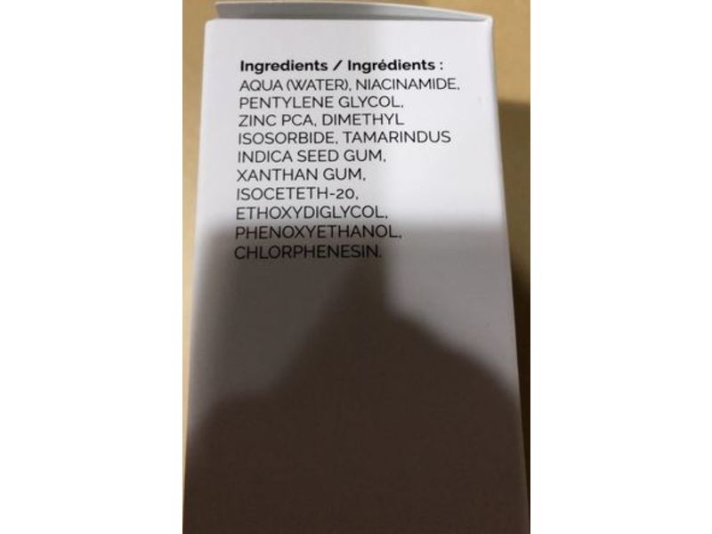 The Ordinary Serum, Niacinamide 10% + Zinc 1%, 2 fl oz/60 mL