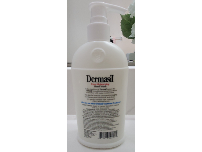 Dermasil Extra Moisturizing Hand Wash, cherry Almond Scent, 8 fl oz/236 mL, Pack Of 2