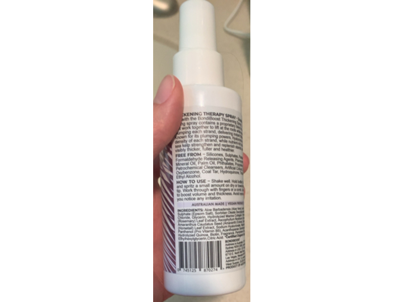 Bondi Boost Thickening Therapy Spray, 4.23 fl oz/125 mL