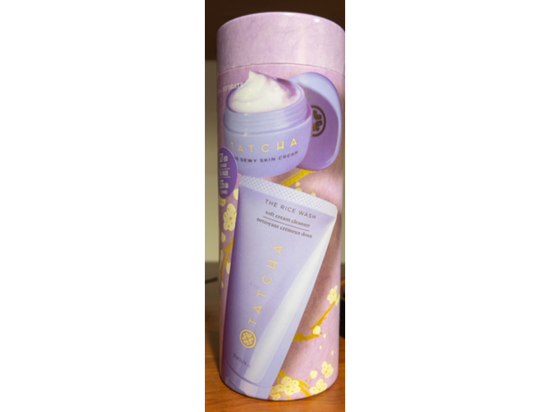 Tatcha Dewy Cleanse + Hydrate-Rice Wash Set