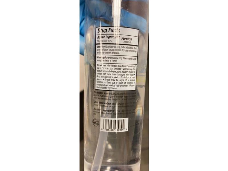 Safety First Hand Sanitizer, Aloe, 8 fl oz/240 mL