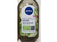 Nivea Naturally Good Water Micellar Water, Aloe Vera, 400 mL - Image 3