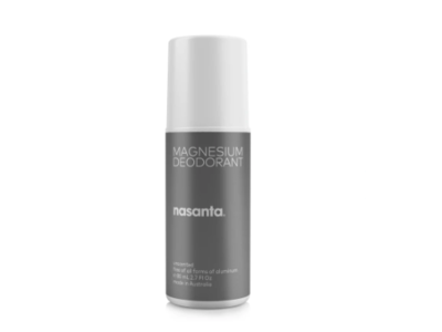 nasanta Magnesium Deodorant, Unisex, 2.7 fl oz/80 mL