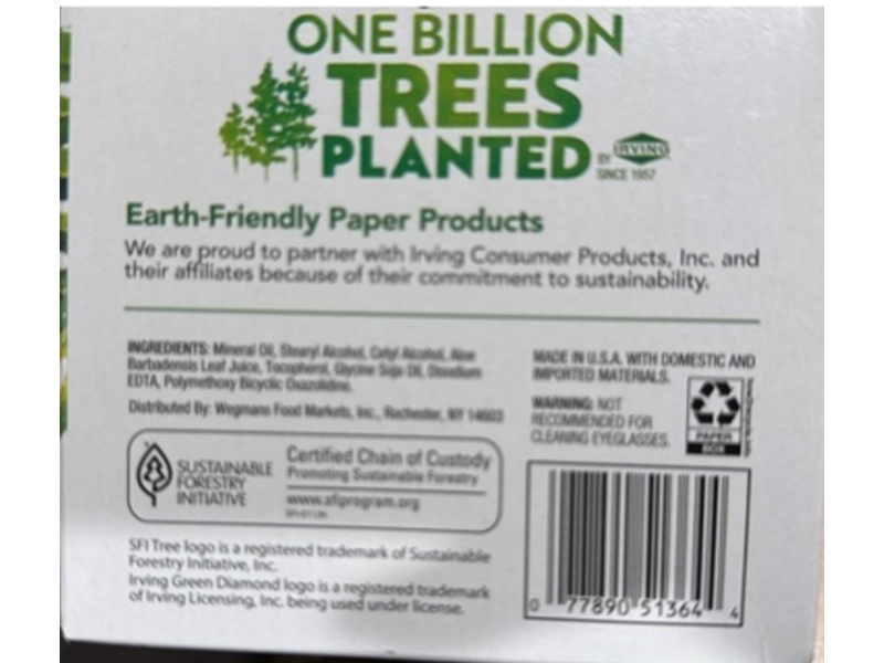 Wegmans White Facial Tissues 3 Ply Lotion, Aloe & Vitamin E, 1 Pack