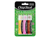 Chap Stick Sips & Snuggles Lip Balm, Holiday Nog, Pomegranate Spritz & Hot Chocolate, 0.15 oz/4 g, 3 Count - Image 2