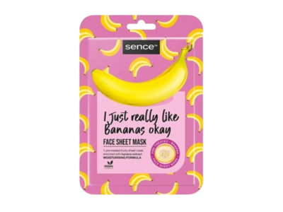 Sence Face Sheet Mask, I'm Bananas Over You, 20 mL