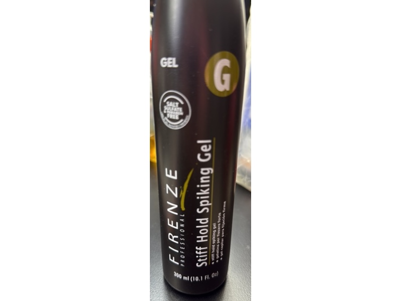 Firenze Professional Stiff Hold Spiking Gel, 10.1 fl oz/300 mL
