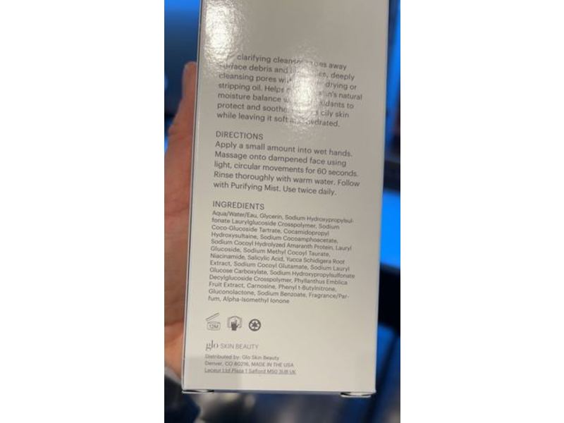 Glo Skin Beauty Purifying Gel Cleanser, 6.7 fl oz/200 ml