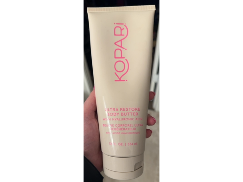 Kopari Ultra Restore Body Butter, Hyaluronic Acid, 12 fl oz/354 mL