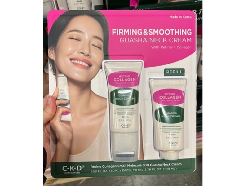 CKD Retino Collagen Guash Neck Cream Duo, 300 Da, 1.79 fl oz/50 mL