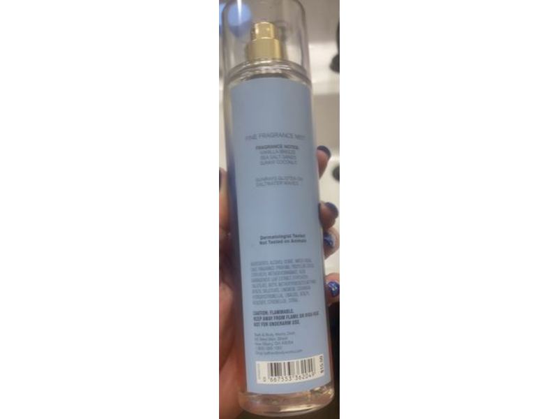 Bath & Body Works Fine Fragrance Mist, Summertime Surf, 8 fl oz/236 mL