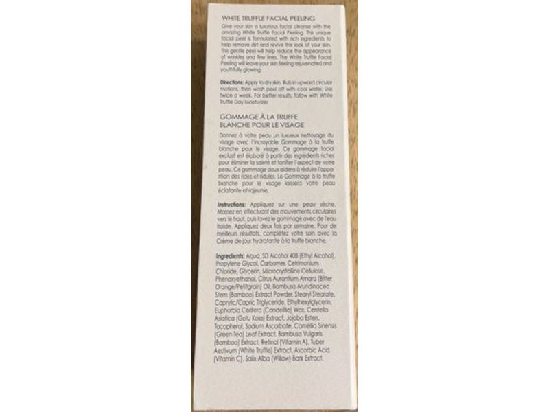 Truffoire White Truffle Facial Peeling, 1.7 fl oz/50 mL