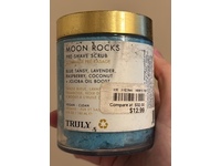 Truly Moon Rocks Pre-Shave Scrub, Blue Tansy, Lavender, Raspberry, Coconut + Jojoba Oil Boost, 6 fl oz/180 mL - thumbnail 2