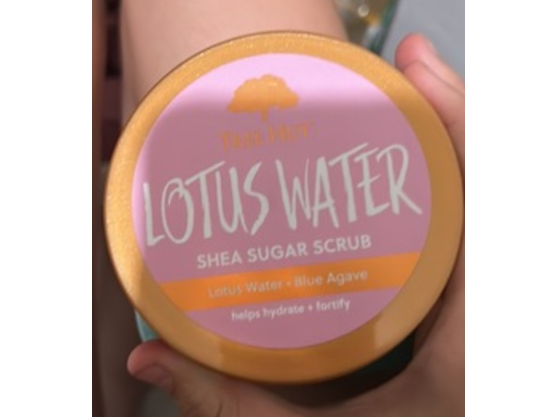 Tree Hut Shea Sugar Scrub, Lotus Water, 18 oz/510 g