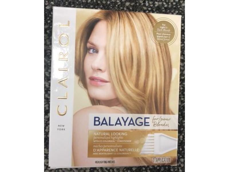 Clairol Nice'n Easy Balayage Permanent Hair Color, Blondes, 1 Application