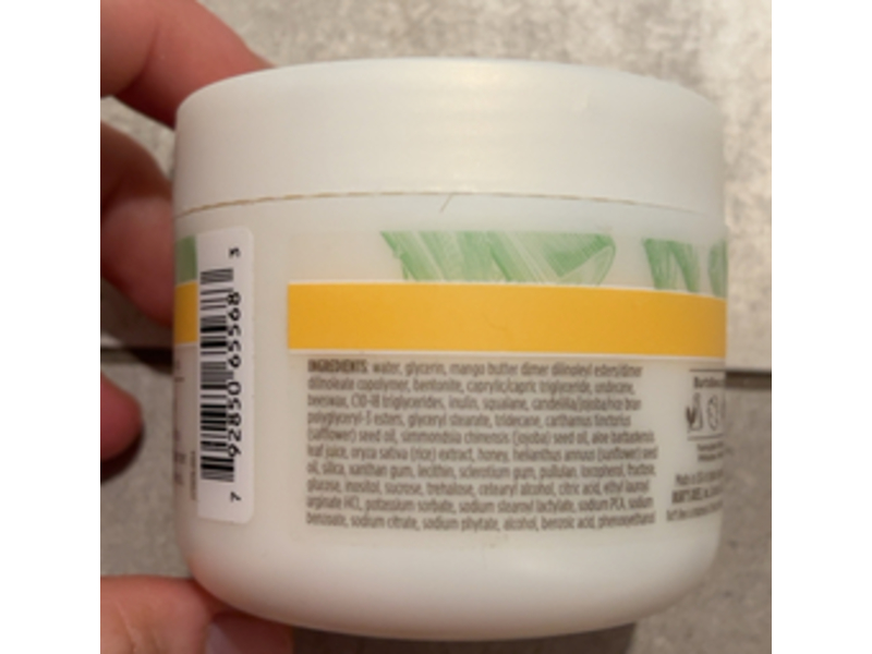 Burt's Bees Sensitive Moisturizing Cream, Aloe Vera & Rice Milk, 3 oz/85 g