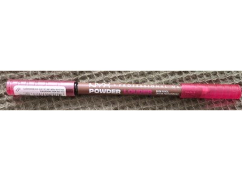 Nyx Powder Louder Eyebrow Pencil, Soft Brown, o.04 oz/1.15 g