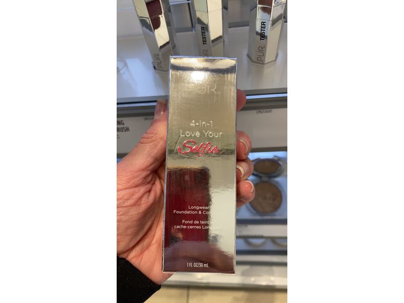 PÜR 4-in-1 Love Your Selfie Longwear Foundation & Concealer, Tg6, 1 Ounce