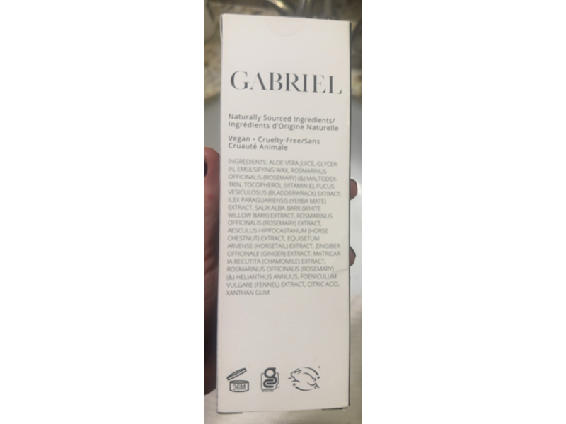 Gabriel Hydrating Cream Cleanser Lotion, 6 fl oz/180 mL