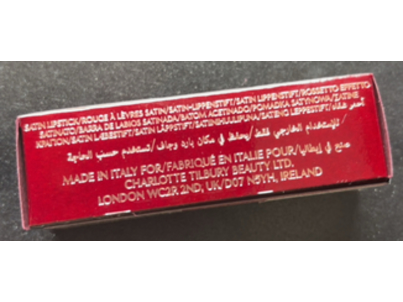 Charlotte Tilbury K.I.S.S.I.N.G Lipstick, Red Carpet Pink, 0.12 oz/3.5 g