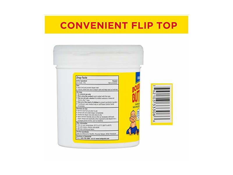 Boudreaux's Butt Paste Diaper Rash Ointment,16 oz/454 g, Pack Of 2