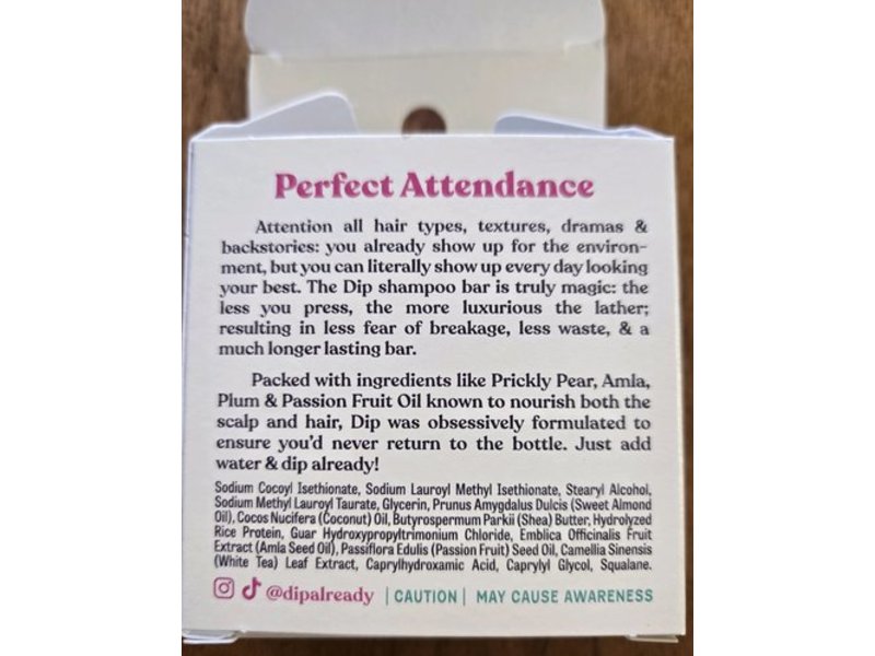 Dip Shampoo, Fragrance Free, 4 oz/113 g