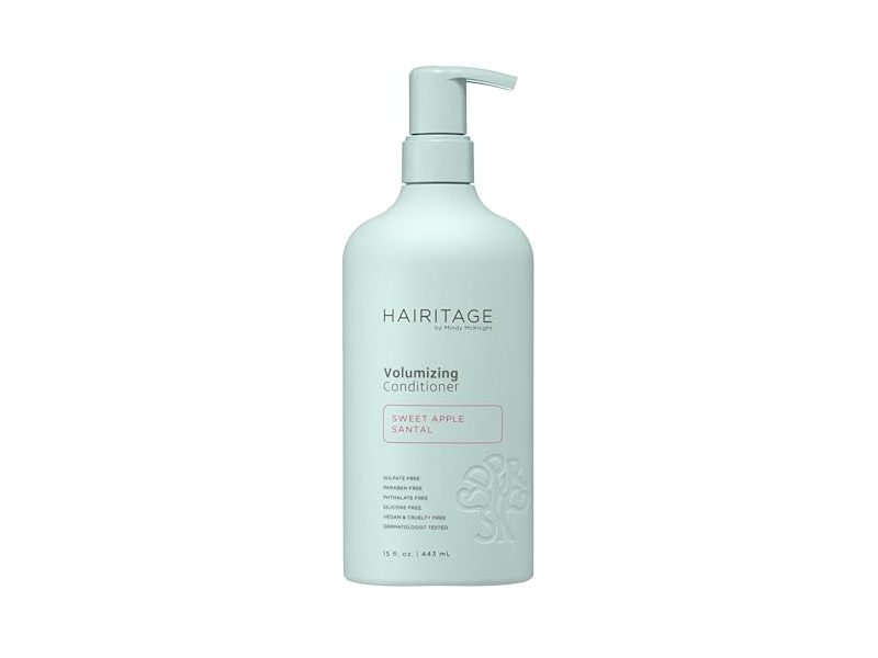 Hairitage Volumizing Conditioner, Sweet Apple Santal, 15 fl oz/443 mL