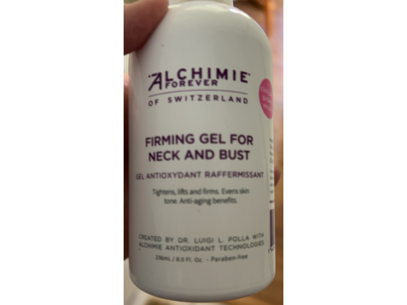 Alchimie Forever Neck & Bust Firming Gel, 8 fl oz/236 mL