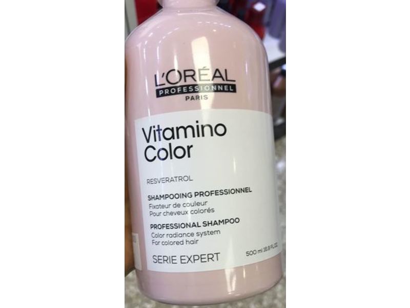 L’Oreal Professionnel Vitamino Color Shampoo, 16.9 fl oz/500 mL