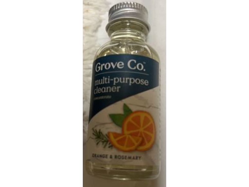 Grove Co. Multi Purpose Cleaner Concentrates, Orange & Rosemary, 1 fl oz/30 mL