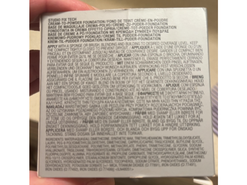 M.A.C Studio Fix Tech Cream To Powder Foundation, NW35, 0.35 oz/10 g