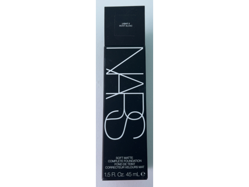 Nars Soft Matte Complete Foundation, Light 2, 1.5 fl oz/45 mL