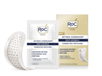 RoC Retinol Correxion Targeted Deep Facial Wrinkle Patches, Hyaluronic Acid + Firming Peptides, 6 Count - thumbnail 1