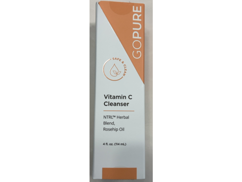 Go Pure Vitamin C Cleanser, 4 fl oz/114 mL
